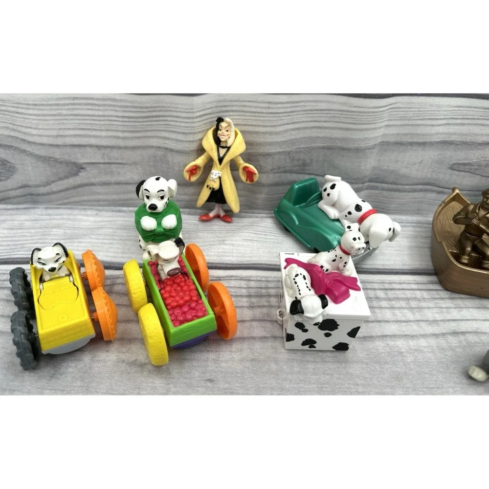 VINTAGE 80'S - 90'S MCDONALD'S HAPPY MEAL TOYS BAMBI 101 DALMATION  MERMAID  *20